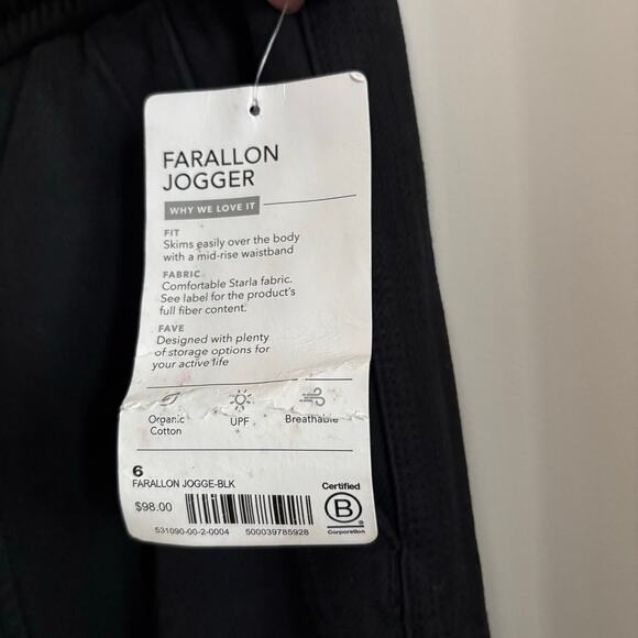 NWT Athleta Farallon Jogger Sz 6 - Picture 6 of 8